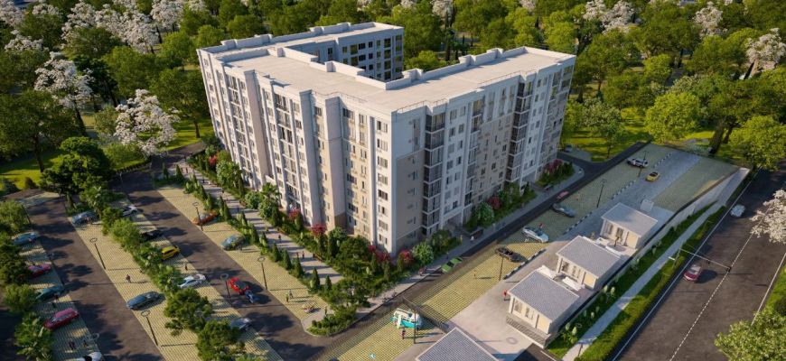 В Феодосии продолжается строительство второго этапа в ЖК «Утесов»: квартиры у моря со скидкой