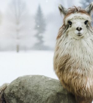 «Альпака Парк» в Сокольниках подготовил новогодние подарки для детей