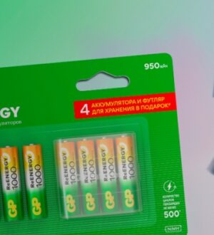 GP представил аккумуляторы GP ReENERGY с футляром в комплекте