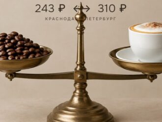 Народный индикатор цен: индекс кофе показал разброс в 67 рублей между городами